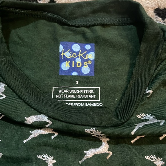 Kickee Pants Reindeer PJ Set - Picture 2 of 3